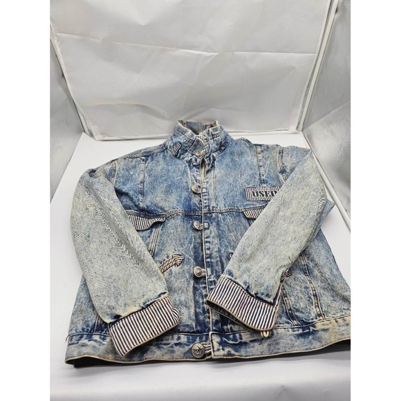 Get Used by Elie Other - Vintage GET USED Classic Jeans RN 71554 by Elie Demin Striped Lining and Cuffs M